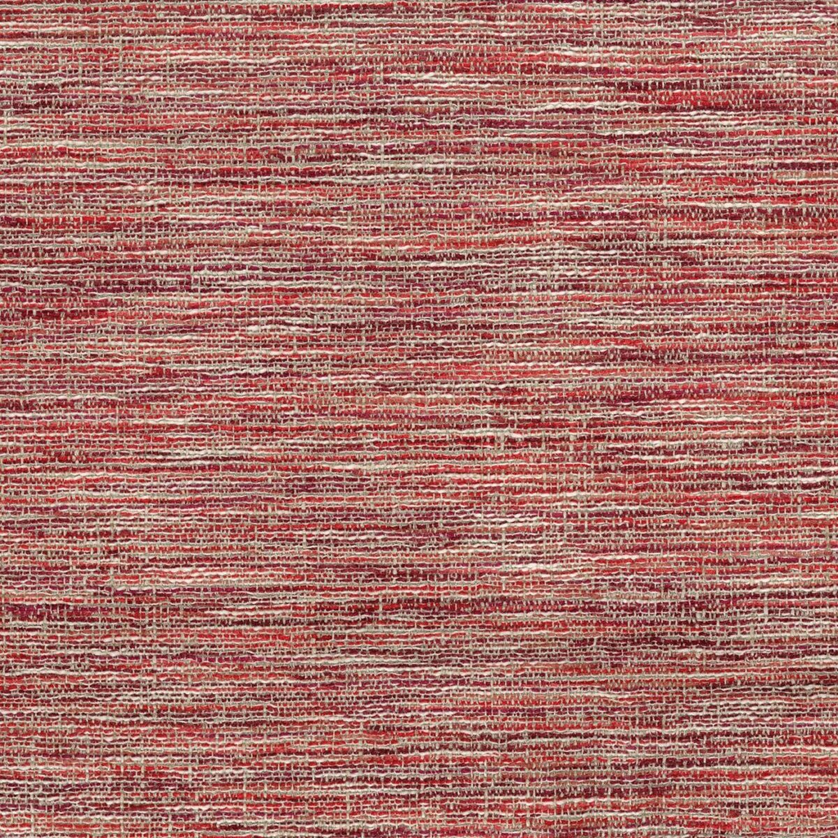red plain velvet-chenille fabric from Nina Campbell