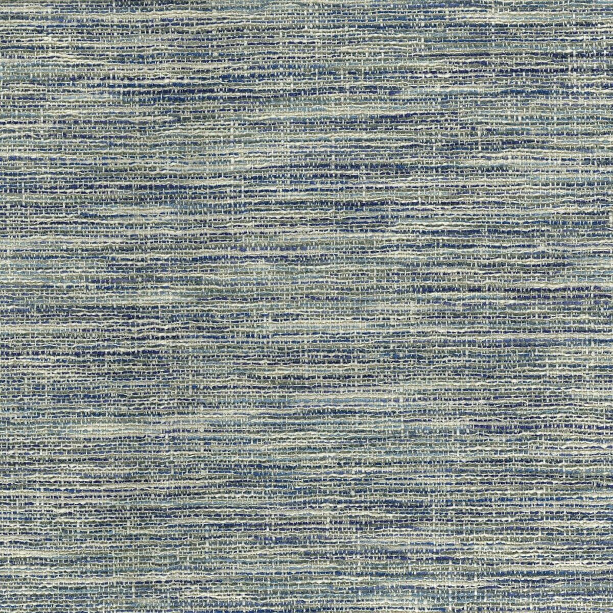 Merian Fabric - Blue by blue plain velvet-chenille fabric from Nina Campbell