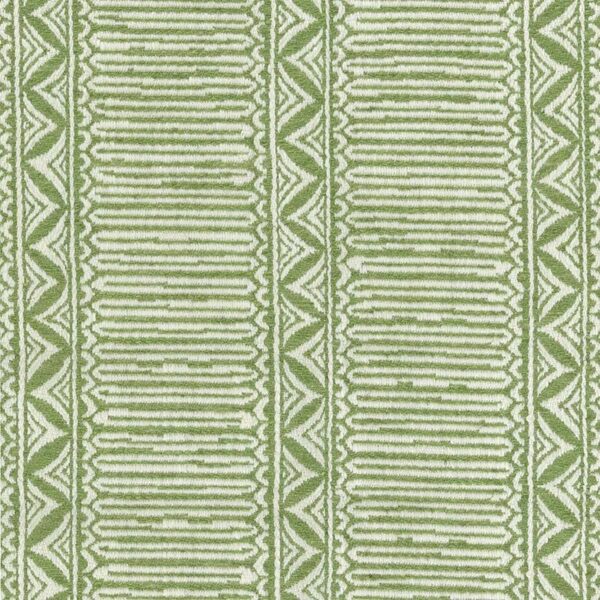 green striped woven fabric from Nina Campbell