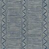blue striped woven fabric from Nina Campbell