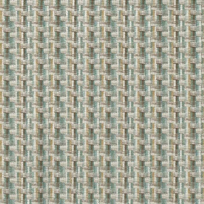 Garadi Fabric - Aqua / Taupe /  Ochre – Aqua / Taupe / Ochre swatch