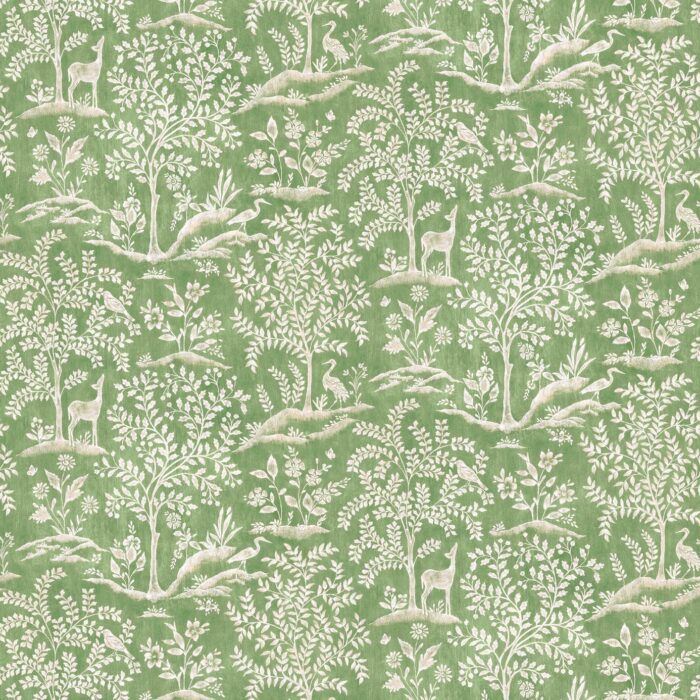 Foret Fabric - Emerald swatch