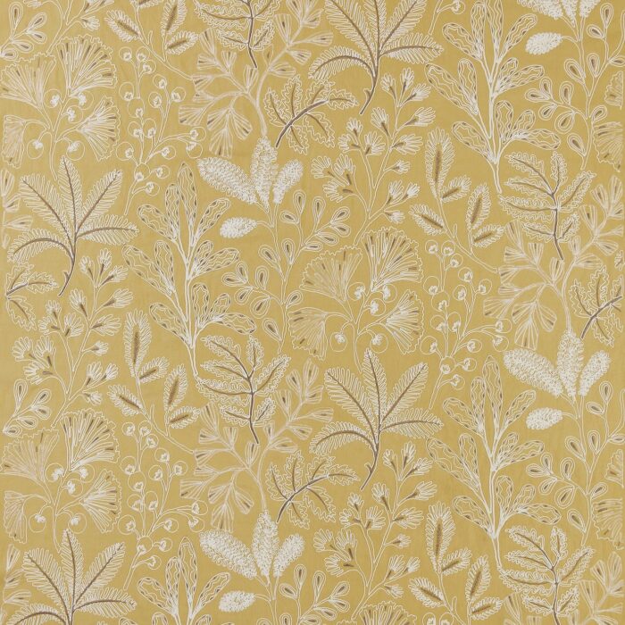 La Deviniere Fabric - Ochre swatch