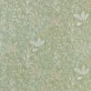 green botanical embroideried fabric from Nina Campbell