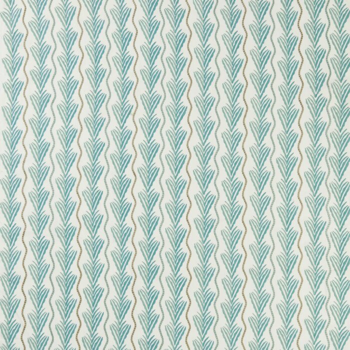 Meridor Fabric - Aqua swatch
