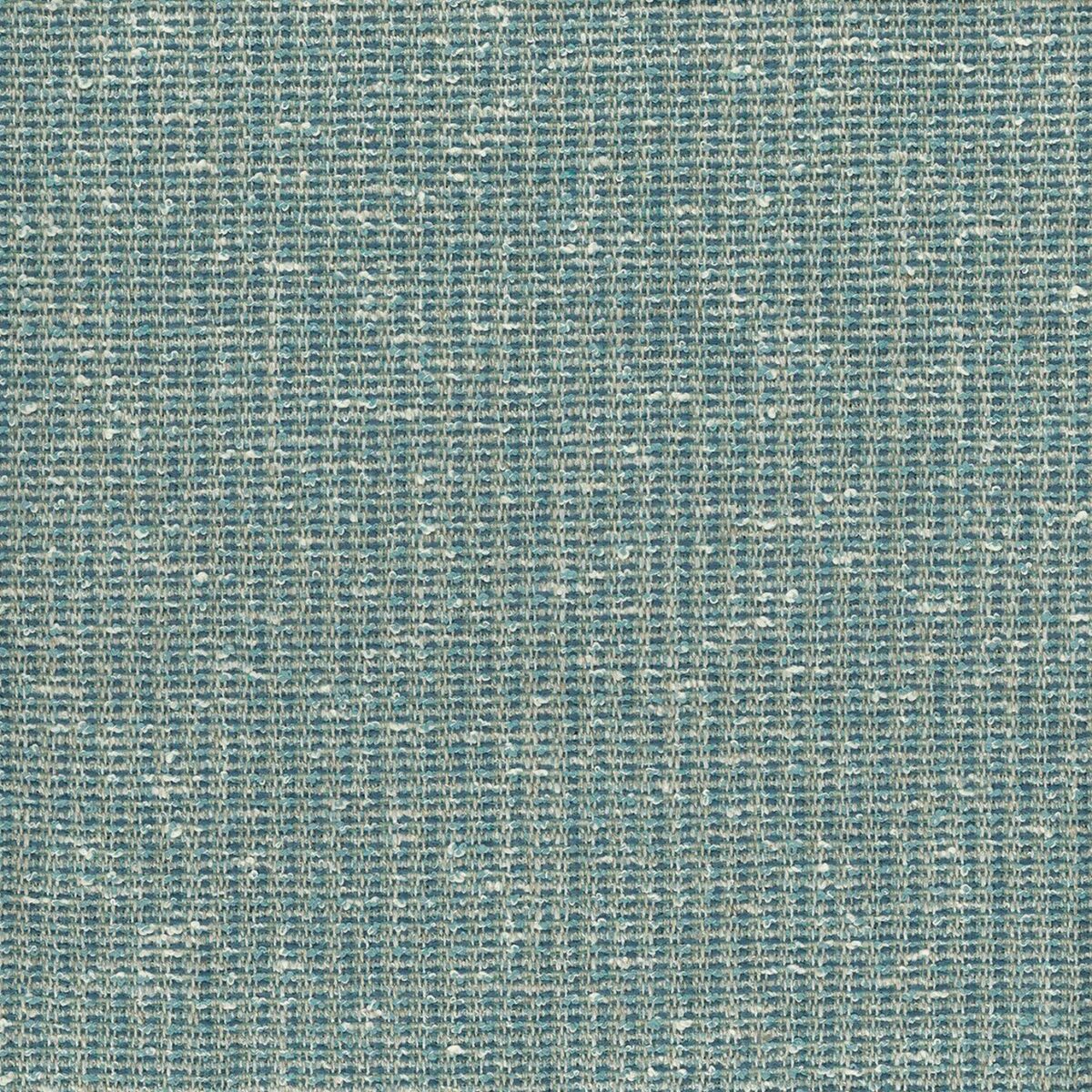 Bulet Fabric - Teal by blue plain woven fabric from Nina Campbell