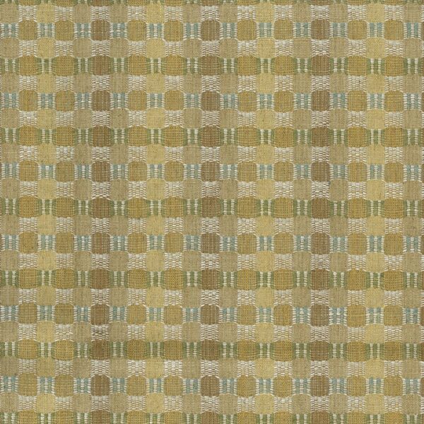 Boulbon Fabric - Ochre by yellow striped woven fabric from Nina Campbell