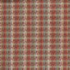red geometric jacquard fabric from Nina Campbell