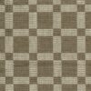 brown geometric jacquard fabric from Nina Campbell