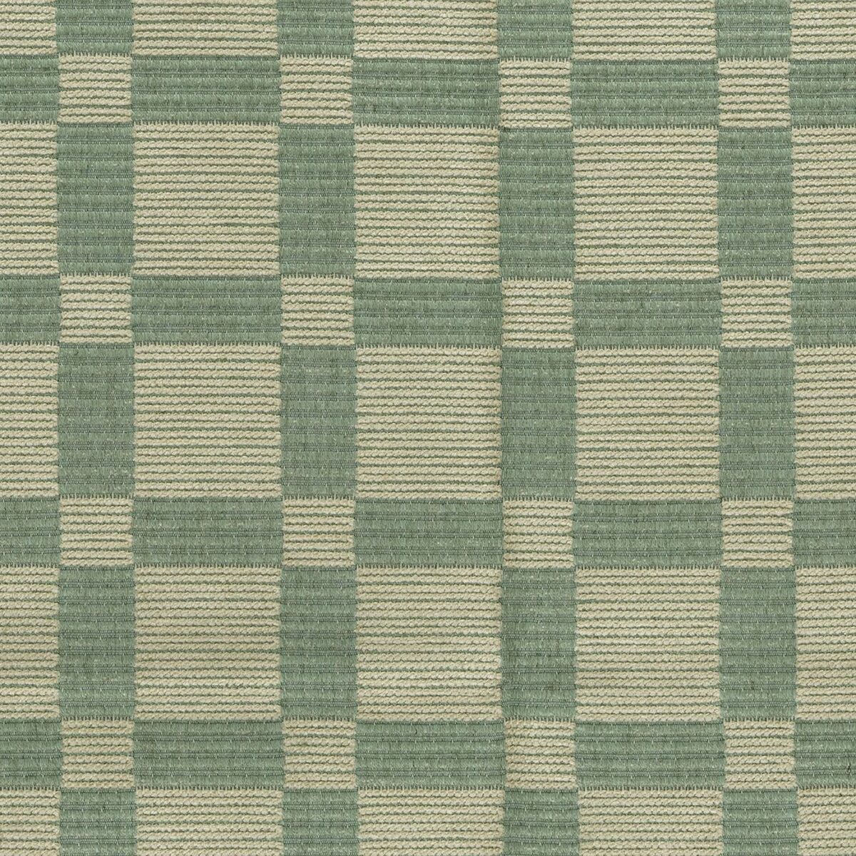 blue geometric jacquard fabric from Nina Campbell