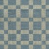 blue geometric jacquard fabric from Nina Campbell