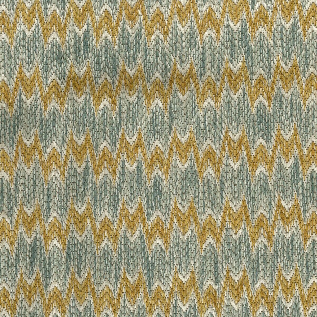 blue striped jacquard fabric from Nina Campbell