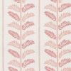 pink botanical wallpaper from nina campbell