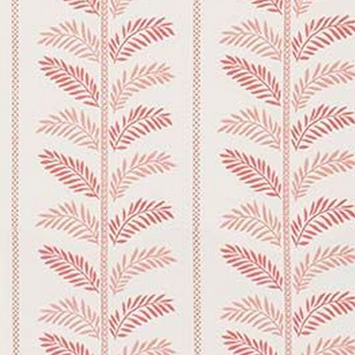 pink botanical wallpaper from nina campbell