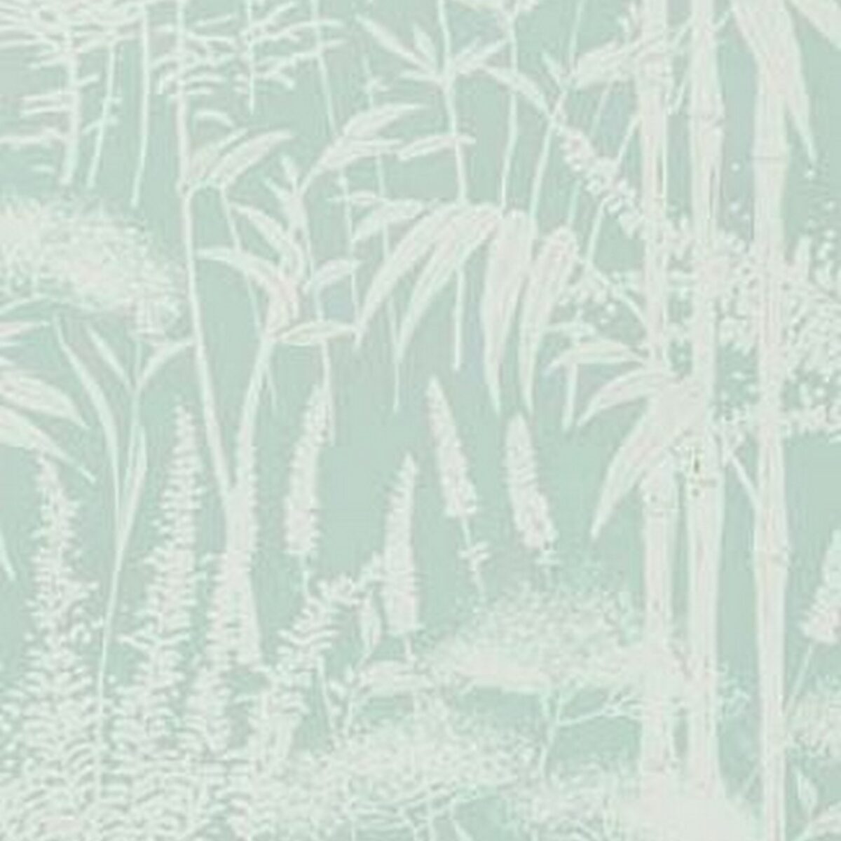 blue botanical wallpaper from nina campbell