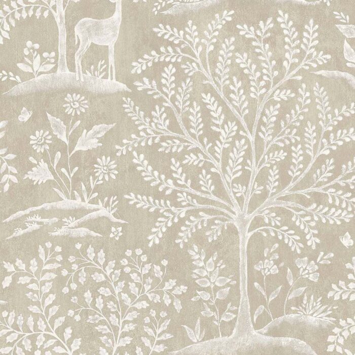 Foret Wallpaper - Linen swatch