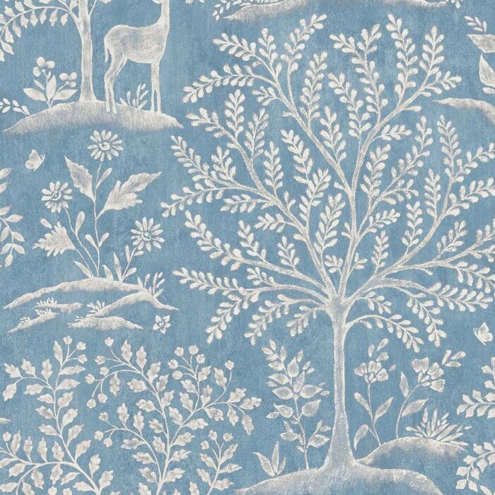 Foret Wallpaper - Blue swatch
