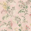 pink botanical wallpaper from nina campbell