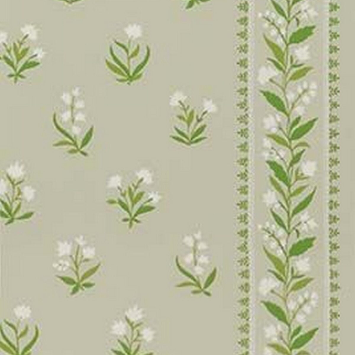 green botanical wallpaper from nina campbell