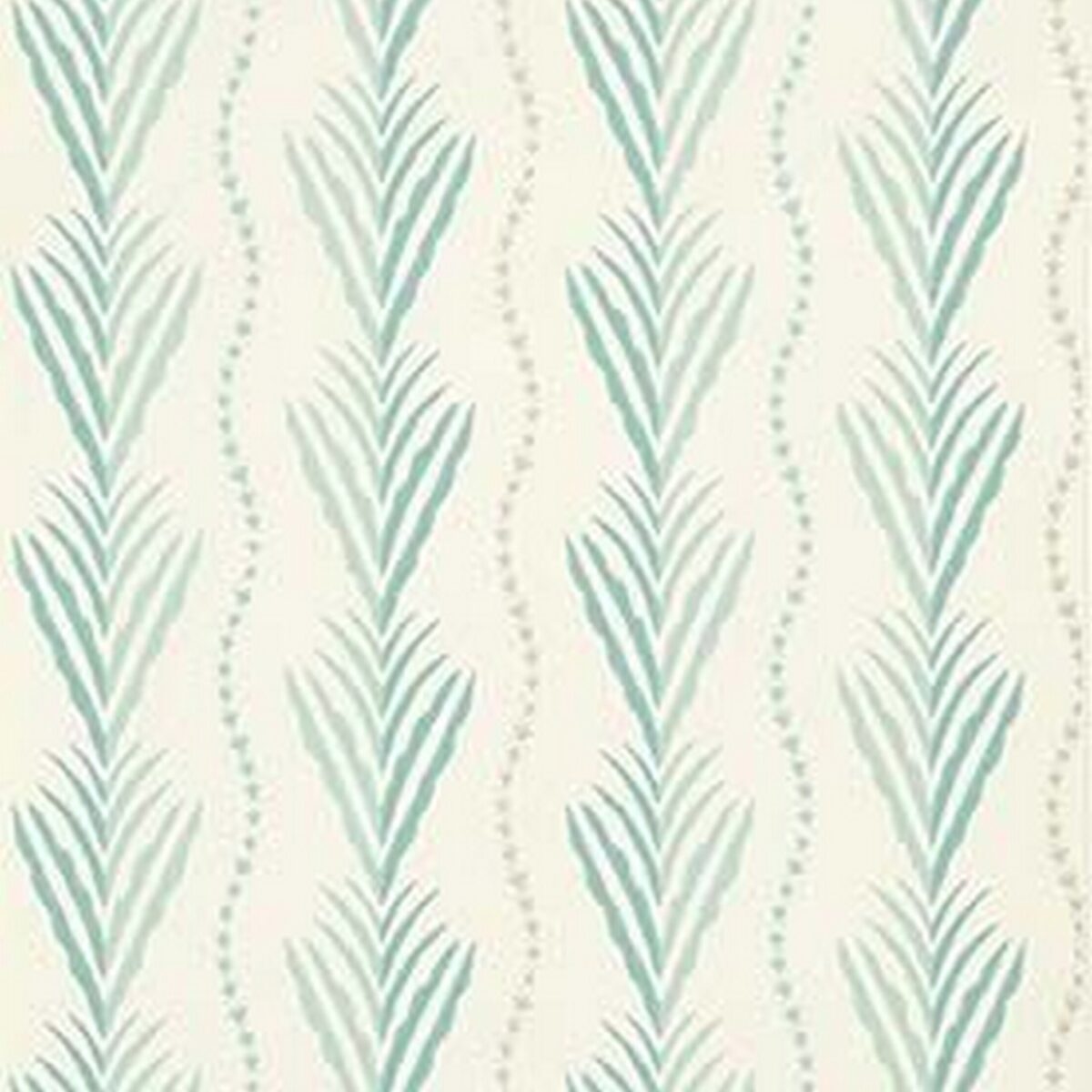 Meridor Wallpaper - Aqua by blue striped wallpaper from nina campbell