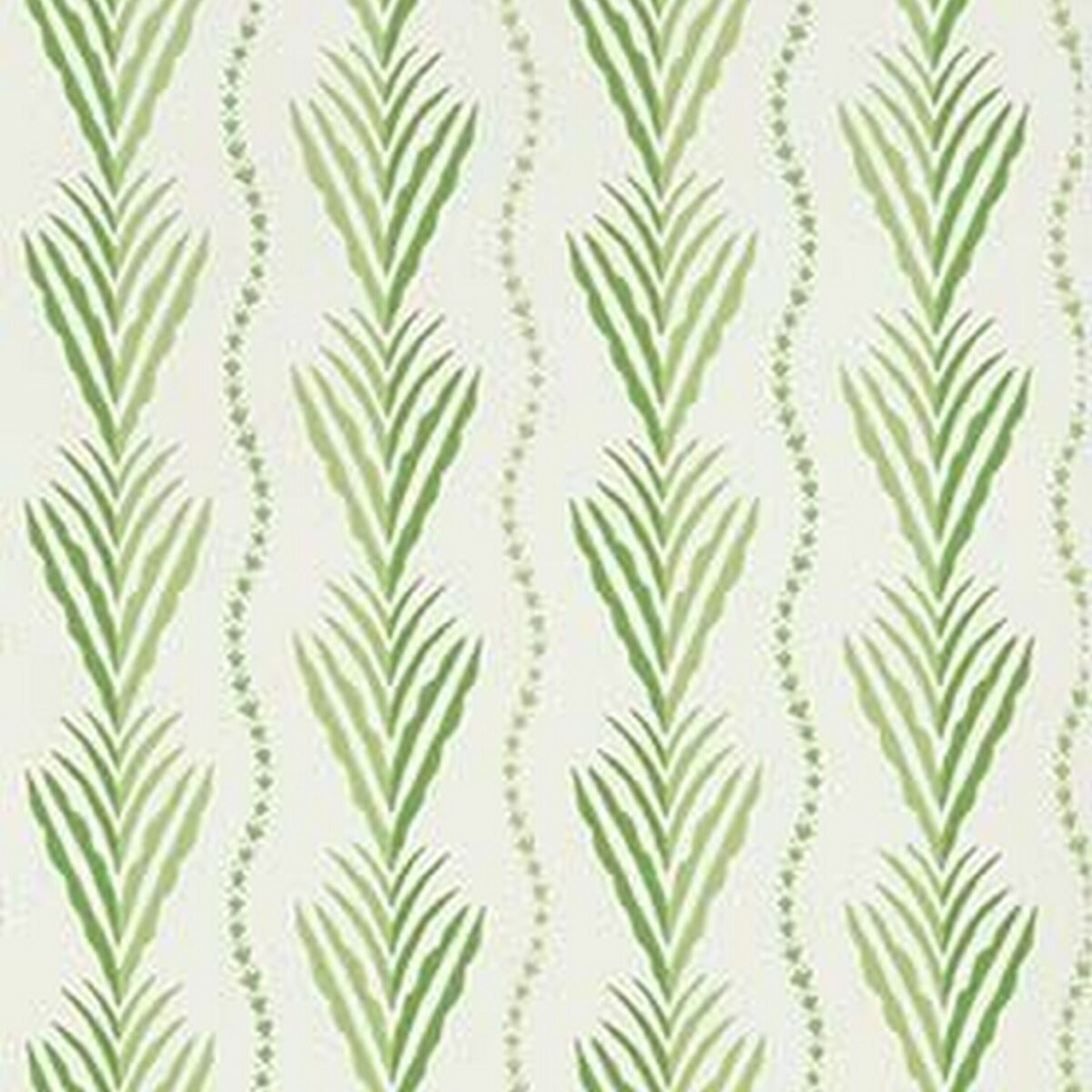 Meridor Wallpaper - Green by green striped wallpaper from nina campbell