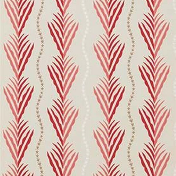 red striped wallpaper from nina campbell