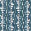blue striped wallpaper from nina campbell