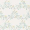 blue botanical wallpaper from nina campbell