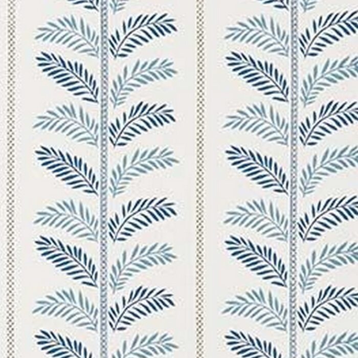 Plumier Wallpaper - Indigo /  Blue – Indigo / Blue swatch