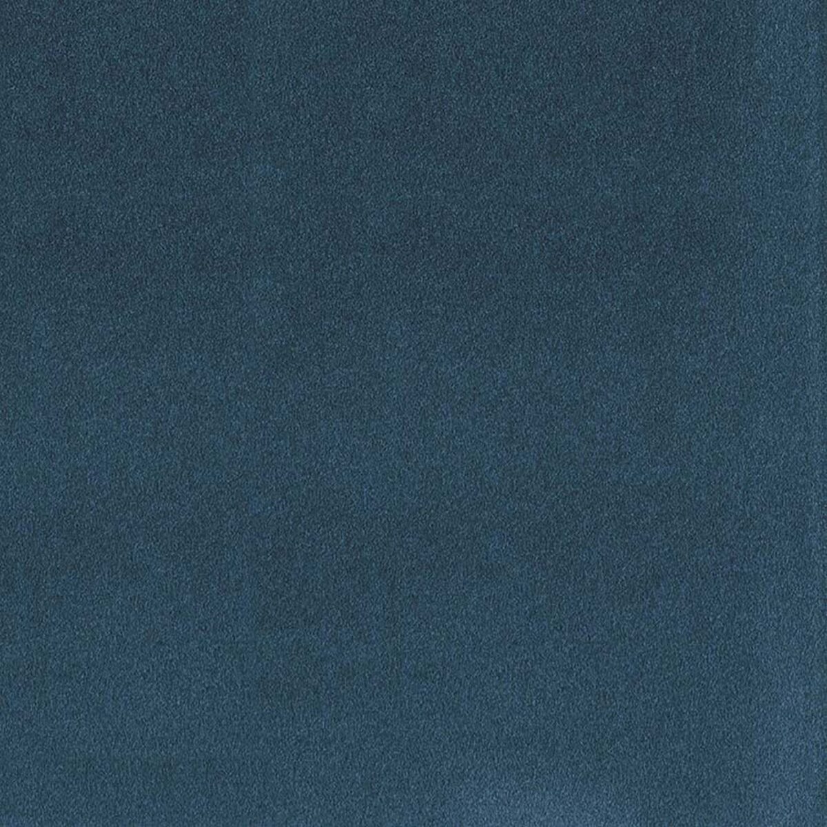 Velour Fabric - Petrol by blue plain velvet-chenille fabric from Osborne & Little