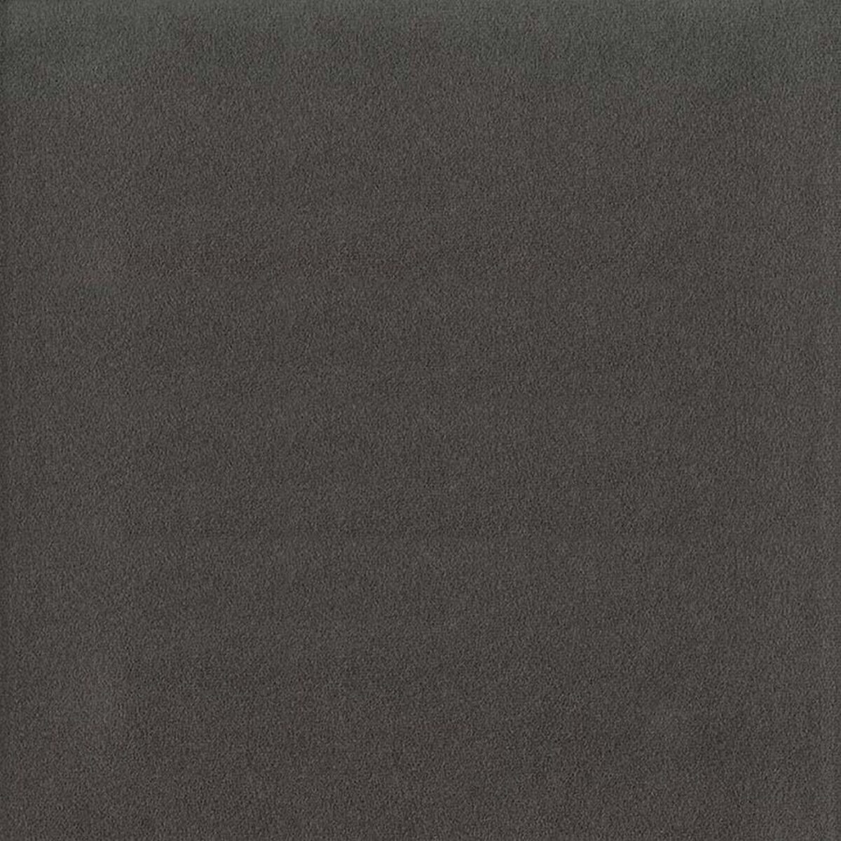 black-grey plain velvet-chenille fabric from Osborne & Little