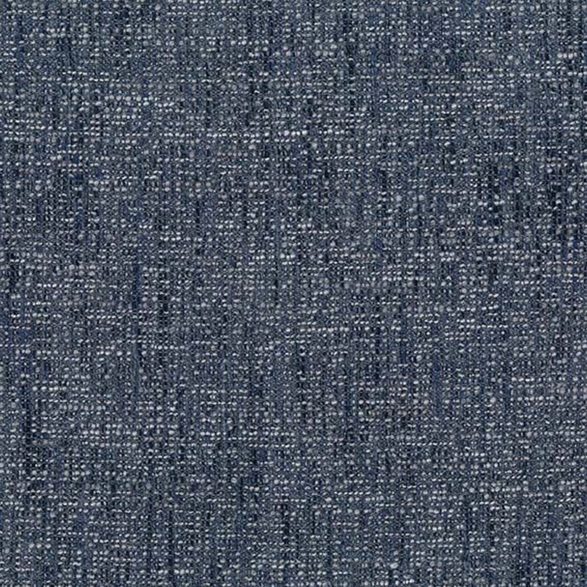 Purbeck Fabric - Indigo by blue plain woven fabric from Osborne & Little