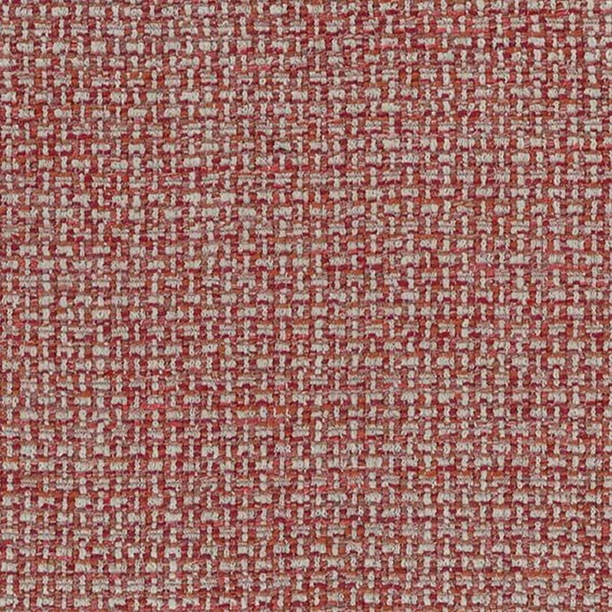 Moreton Fabric - Terracotta by red plain woven fabric from Osborne & Little