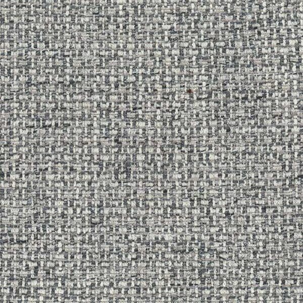 Moreton Fabric - Slate by black-grey plain woven fabric from Osborne & Little