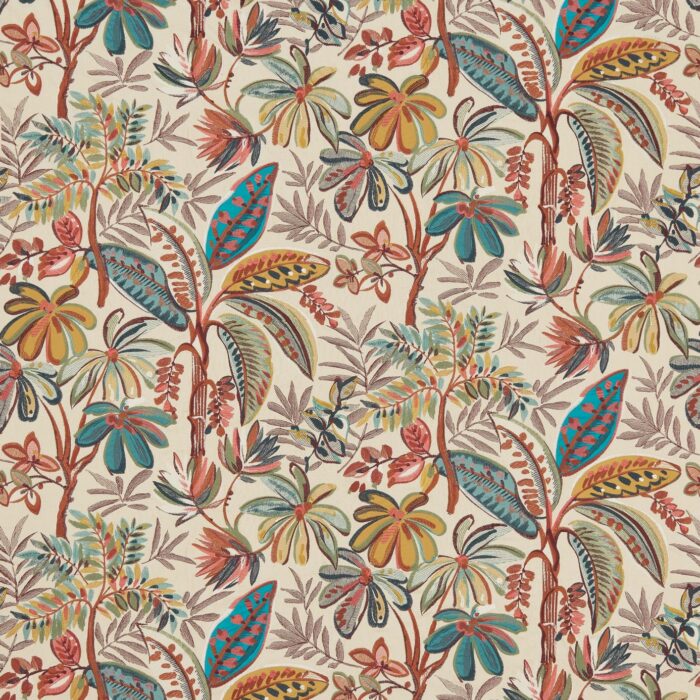 Tivoli Fabric - Terracotta /  Gold – Terracotta / Gold swatch