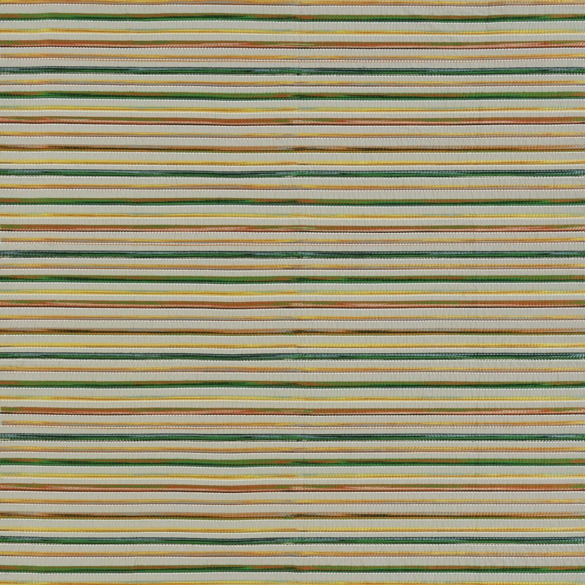 Kandy Fabric - Spring Green by green striped embroideried fabric from Osborne & Little