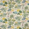 green botanical embroideried fabric from Osborne & Little