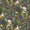 black-grey animal wallpaper from osborne & little