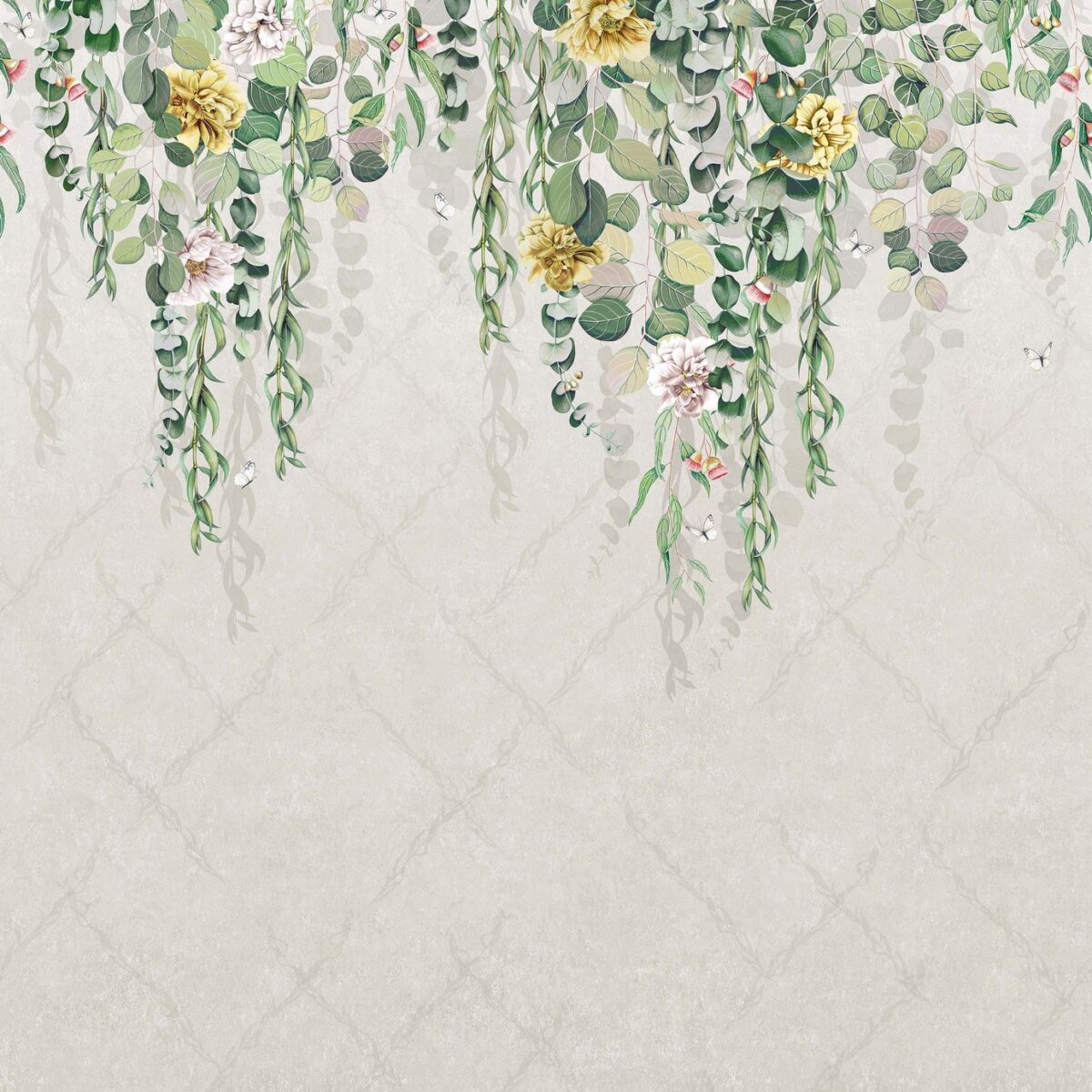 Eucalyptus Wallpaper - Spring Green by green botanical wallpaper from osborne & little