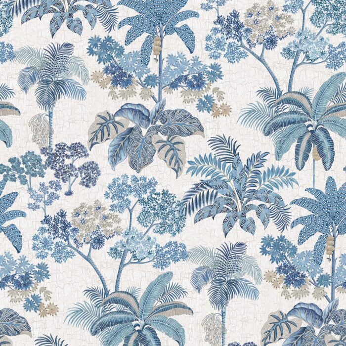 Malabar Wallpaper - Indigo swatch