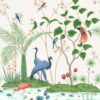 white animal wallpaper from osborne & little