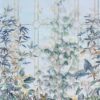 blue botanical wallpaper from osborne & little