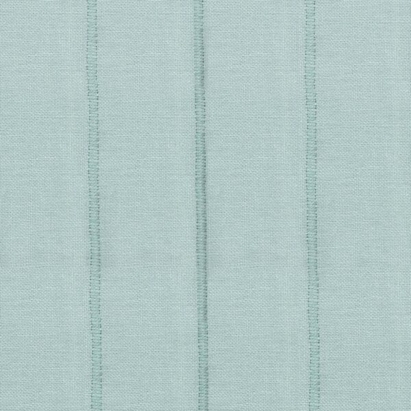 Empyrea Stripe Fabric - Duck Egg by green striped linen fabric from Osborne & Little