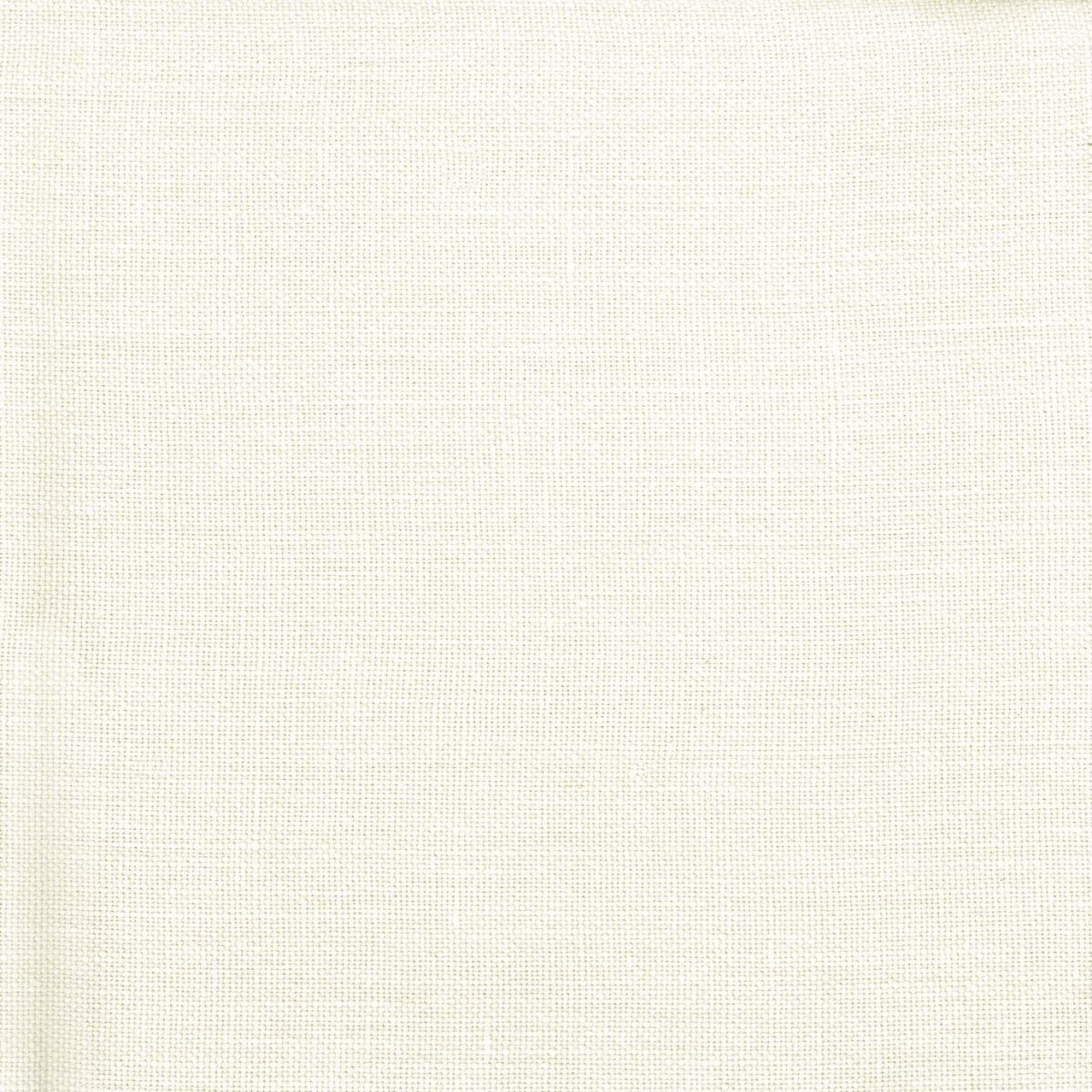 Empyrea Linen Fabric - Ivory by white plain linen fabric from Osborne & Little