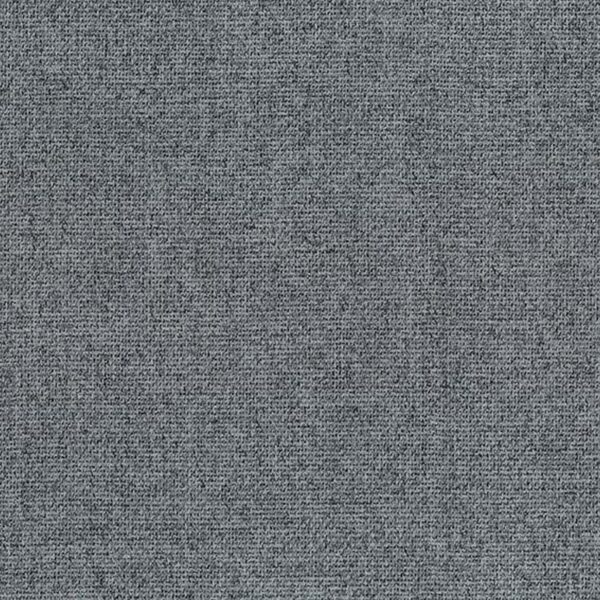 Ocean Fabric - Slate by black-grey plain woven fabric from Osborne & Little