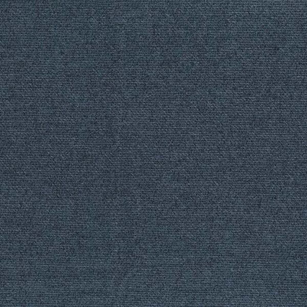 Ocean Fabric - Steel by blue plain woven fabric from Osborne & Little