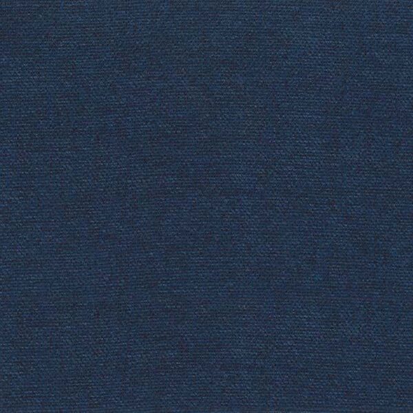 Ocean Fabric - Navy by blue plain woven fabric from Osborne & Little