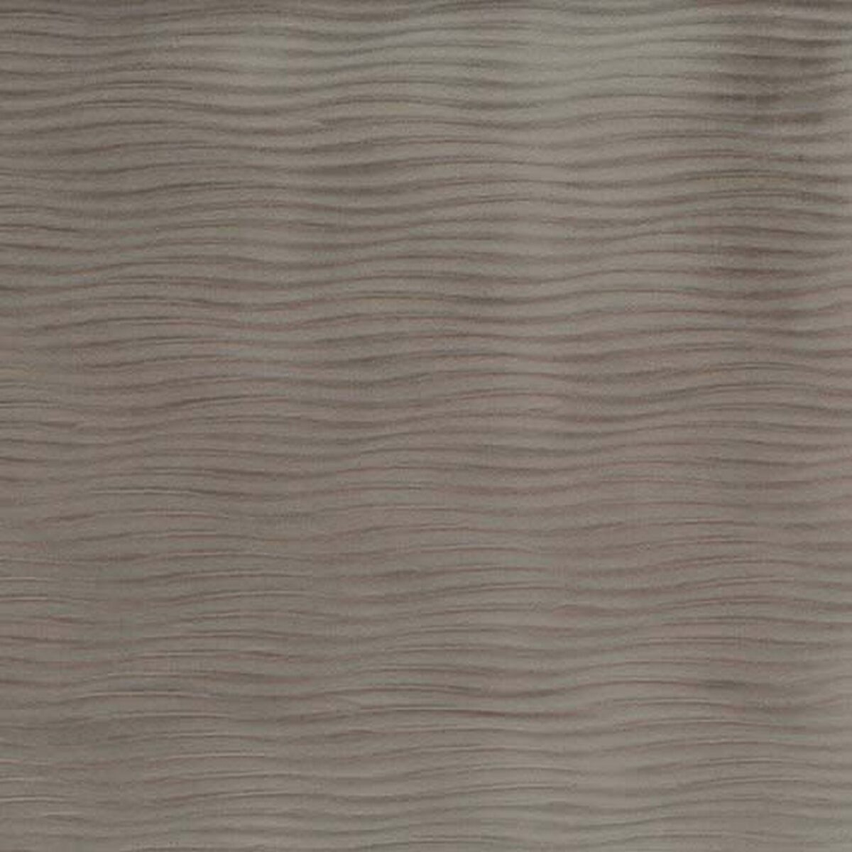 Ripple Fabric - Mocha by brown striped velvet-chenille fabric from Osborne & Little
