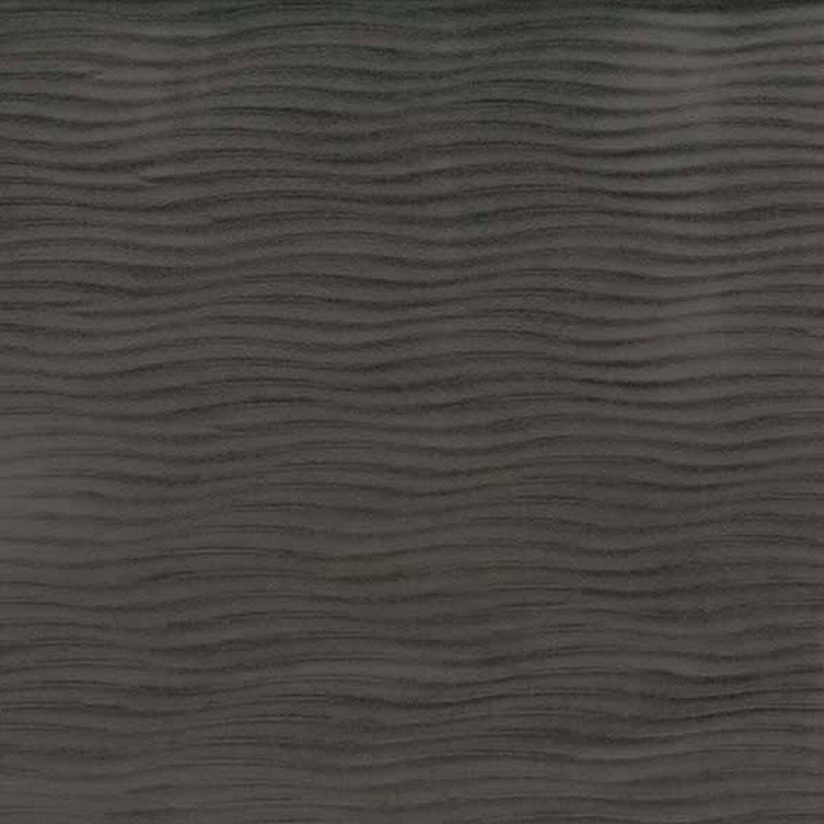 Ripple Fabric - Tobacco by black-grey striped velvet-chenille fabric from Osborne & Little