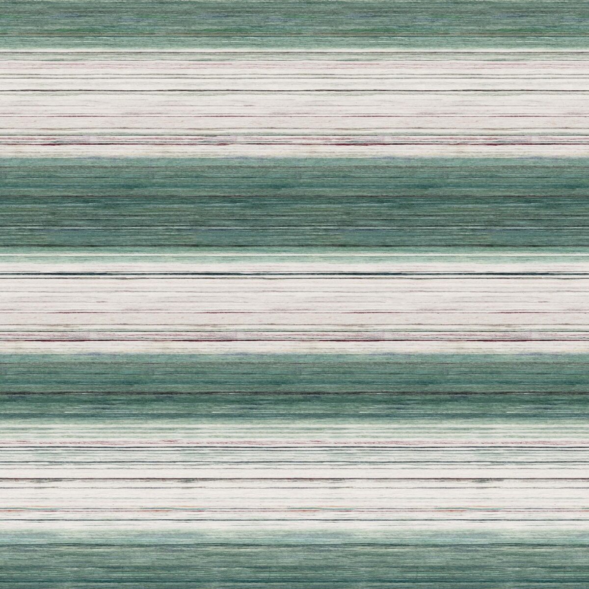 Kozo Stripe Fabric - Peppermint by green striped linen fabric from Osborne & Little